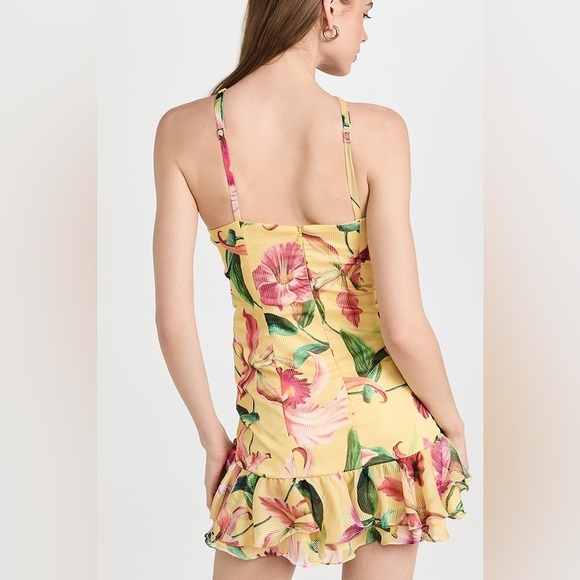 NWT PatBo Laelia cross front mini dress - Picture 2 of 6